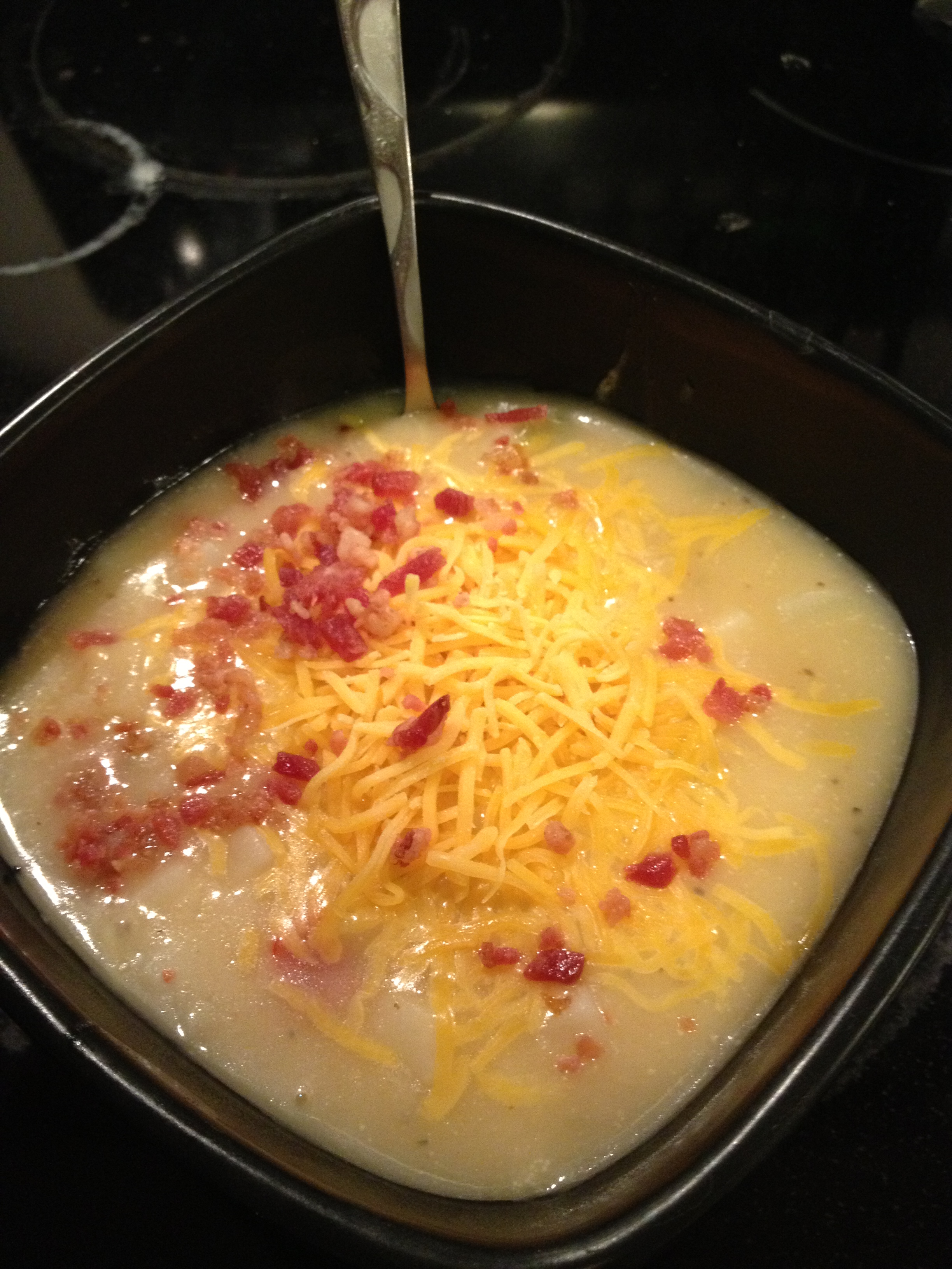 3-Ingredient Easy Potato Soup Recipe - A Mom's Take